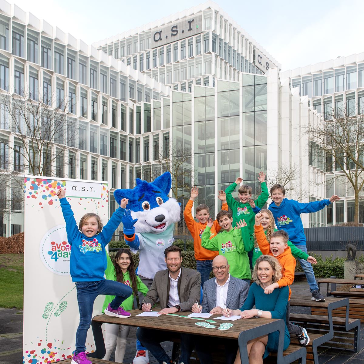 Het tekenmoment tussen de avondvierdaagse en asr