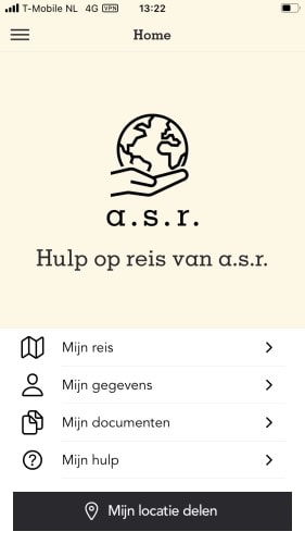 hulp op reis van a.s.r.
